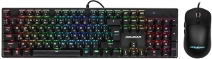 Комплект дротовий Cougar COMBAT Keyboard and Mouse USB Black - фото  - інтернет-магазин електроніки та побутової техніки TTT