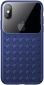 Панель Baseus Glass & Weaving для Apple iPhone Xs Max (WIAPIPH65-BL03) Blue - фото  - інтернет-магазин електроніки та побутової техніки TTT