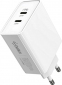 Сетевое зарядное устройство Gelius iDuo 40W GP-HC052 2Type-C (2x20W) White (2099900905889) - фото  - интернет-магазин электроники и бытовой техники TTT