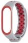 Ремінець для браслета Xiaomi Mi Band 3 Sport Grey/Red - фото  - інтернет-магазин електроніки та побутової техніки TTT