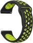 Ремінець BeCover Nike Style для Xiaomi iMi KW66 / Mi Watch Color / Haylou LS01/LS02 / Haylou Smart Watch Solar LS05 (BC_705805) Black-Yellow - фото  - інтернет-магазин електроніки та побутової техніки TTT