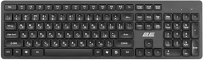 Клавіатура бездротова 2E KS260 WL (2E-KS260WB) Black - фото  - інтернет-магазин електроніки та побутової техніки TTT