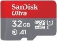 Карта пам'яті SanDisk Ultra A1 microSDHC UHS-I 32GB Class 10 + SD-adapter (SDSQUAR-032G-GN6MA) - фото  - інтернет-магазин електроніки та побутової техніки TTT
