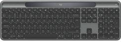 Клавіатура бездротова Logitech Slim Solar+ for Business GRAPHITE - фото  - інтернет-магазин електроніки та побутової техніки TTT