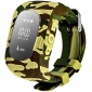Детские умные часы с GPS-трекером Smart Baby Watch GW300 (Q50) Military - фото  - интернет-магазин электроники и бытовой техники TTT