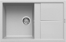 Кухонна мийка Elleci Unico 300 ALUMINIUM 79 - фото  - інтернет-магазин електроніки та побутової техніки TTT