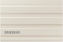 Жесткий диск Samsung Portable SSD T7 Shield 2Tb USB 3.2 Type-C (MU-PE2T0K/EU) Beige - фото  - интернет-магазин электроники и бытовой техники TTT