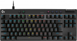 Клавиатура проводная Logitech G PRO X TKL RAPID Wired Gaming Linear USB (920-013233) Black  - фото  - интернет-магазин электроники и бытовой техники TTT