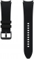 Ремінець Samsung Hybrid Leather Band для Samsung Galaxy Watch 6 (M/L) (ET-SHR96LBEGEU) Black - фото  - інтернет-магазин електроніки та побутової техніки TTT