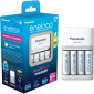 Зарядное устройство Panasonic Basic Charger New + Eneloop 4 AA 2000 mAh New (K-KJ55MCD40E) - фото  - интернет-магазин электроники и бытовой техники TTT