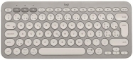Клавіатура бездротова Logitech K380 Multi-Device Bluetooth UA Sand (920-011165) - фото  - інтернет-магазин електроніки та побутової техніки TTT