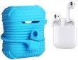 Чохол Armour i-Smile для Apple AirPods IPH1437 (702331) Blue - фото  - інтернет-магазин електроніки та побутової техніки TTT