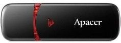 USB флеш накопичувач Apacer Handy Steno AH333 16GB Black (AP16GAH333B-1)
