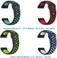 Набор ремешков 4 цвета BeCover Vents Style для Huawei Watch GT/GT 2 46mm/GT 2 Pro/GT Active/Honor Watch Magic 1/2/GS Pro/Dream (706541) Boy  - фото  - интернет-магазин электроники и бытовой техники TTT