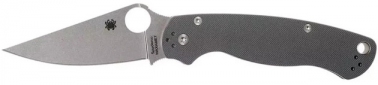 Нож складной Spyderco Para-Military 2 G10 Maxamet (C81GPDGY2) Dark Grey - фото  - интернет-магазин электроники и бытовой техники TTT