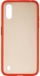 Панель Gelius Bumper Mat Case для Samsung Galaxy A01 (A015) (2099900810367) Red - фото  - интернет-магазин электроники и бытовой техники TTT