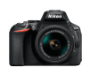 Фотоапарат Nikon D5600 + AF-P 18-55mm VR + AF-P 70-300mm VR Black Kit (VBA500K004) - фото  - інтернет-магазин електроніки та побутової техніки TTT