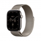 Apple Watch Series 12 GPS + Cellular 46mm Natural Titanium Case with Natural Milanese Loop - S/M (MJGP4RK/A) - фото  - интернет-магазин электроники и бытовой техники TTT