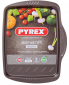 Форма для выпечки Pyrex Asimetria 35 x 27 см Прямоугольная (AS35RR0) Brown - фото  - интернет-магазин электроники и бытовой техники TTT