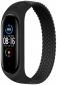 Ремешок BeCover Elastic Nylon Style для Xiaomi Mi Smart Band 5/Mi Smart Band 6 (Size L) (706167) Black - фото  - интернет-магазин электроники и бытовой техники TTT