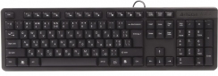 Клавиатура проводная A4Tech KK-3 USB (4711421960809) Black  - фото  - интернет-магазин электроники и бытовой техники TTT