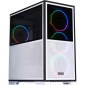 Корпус 1stPlayer IF8-WH-4FO7-14-W White - фото  - интернет-магазин электроники и бытовой техники TTT