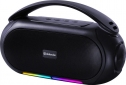 Портативна колонка Defender Beatbox 12 12W/BT/FM/USB/TF/MIC/RGB Black - фото  - интернет-магазин электроники и бытовой техники TTT