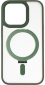 Чохол Gelius Bumper Case (MagSafe Stand) для iPhone 15 Pro Green - фото  - інтернет-магазин електроніки та побутової техніки TTT