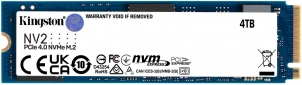 SSD Kingston NV2 4TB M.2 2280 NVMe PCIe 4.0 x4 (SNV2S/4000G) - фото  - интернет-магазин электроники и бытовой техники TTT