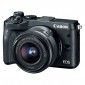 Фотоапарат Canon EOS M6 15-45 IS STM Black (1724C043) - фото  - інтернет-магазин електроніки та побутової техніки TTT