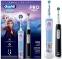 Електрична зубна щітка Braun Oral-B Pro Series 1 (D305.513.3) + Pro Kids Frozen (D103.413.2K) Family Edition - фото  - інтернет-магазин електроніки та побутової техніки TTT