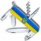 Складаний ніж Victorinox SPARTAN UKRAINE Герб на прапорі гориз. 1.3603.3.T3040p - фото  - інтернет-магазин електроніки та побутової техніки TTT