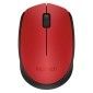 Мышь Logitech M171 Wireless Black/Red (910-004641) - фото  - интернет-магазин электроники и бытовой техники TTT