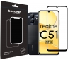 Захисне скло BeCover для Realme C51 (710301) Black - фото  - інтернет-магазин електроніки та побутової техніки TTT