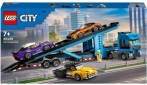 Конструктор LEGO City Вантажівка-транспортер зі спортивними авто 998 деталей (60408) - фото  - інтернет-магазин електроніки та побутової техніки TTT