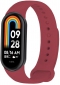 Ремешок BeCover для Xiaomi Mi Smart Band 8 (709411) Red Wine - фото  - интернет-магазин электроники и бытовой техники TTT