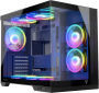 Корпус Modecom Volcano Panorama Apex ARGB 7F (AT-PANORAMA-7F-ARGB-10-00) Grey  - фото  - интернет-магазин электроники и бытовой техники TTT