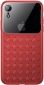 Панель Baseus Glass & Weaving для Apple iPhone Xr (WIAPIPH61-BL09) Red - фото  - интернет-магазин электроники и бытовой техники TTT