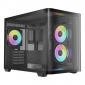 Корпус Iota C50 Curve ARGB (IOTA-C50-BKD300CD-GL) Black  - фото  - интернет-магазин электроники и бытовой техники TTT