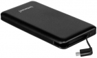 УМБ Intenso S10000 10000mAh Slim +microUSB Black - фото  - интернет-магазин электроники и бытовой техники TTT