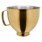 Чаша KitchenAid 4,8 л нержавеющая сталь с PVD покрытием сияющий золотой 5KSM5SSBRG - фото  - интернет-магазин электроники и бытовой техники TTT