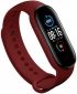 Ремінець BeCover для Xiaomi Mi Smart Band 5 (705063) Burgundy Red  - фото  - інтернет-магазин електроніки та побутової техніки TTT