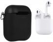 Чохол LingLong i-Smile для Apple AirPods IPH1449 (702326) Black - фото  - інтернет-магазин електроніки та побутової техніки TTT