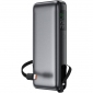 УМБ Acefast M22 20000mAh 130W PD/QC3.0 build-in cable Black/Gray - фото  - интернет-магазин электроники и бытовой техники TTT