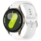 Ремінець BeCover Ribbed Straight для Samsung Galaxy Watch 7 40/44mm/7 FE/6/6 Classic/5/5 Pro/4/4 Classic/Watch 3 41mm (714853) White - фото  - інтернет-магазин електроніки та побутової техніки TTT