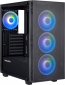 Корпус Prologix E123 Tempered Glass&Mesh Black - фото  - інтернет-магазин електроніки та побутової техніки TTT