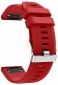 Ремешок GARMIN QuickFit 22 Dots Silicone Band Red - фото  - интернет-магазин электроники и бытовой техники TTT