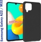 Cиліконовий чохол BeCover для Samsung Galaxy A22 SM-A225 / M32 SM-M325 (706927) Black  - фото  - інтернет-магазин електроніки та побутової техніки TTT