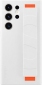 Накладка Samsung Silicone with Strap Cover для Samsung Galaxy S23 Ultra (EF-GS918TWEGRU) White - фото  - интернет-магазин электроники и бытовой техники TTT
