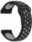 Ремешок BeCover Nike Style для Huawei Watch GT / GT 2 46mm / GT 2 Pro / GT Active / Honor Watch Magic 1/2 / GS Pro / Dream (705792) Black-Gray  - фото  - интернет-магазин электроники и бытовой техники TTT
